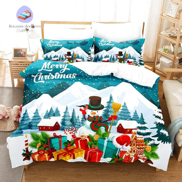Housse de Couette Noel Neige